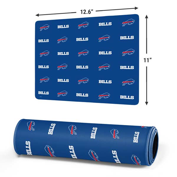 NFL Buffalo Bills Blitz Series Gaming Mouse Pad Moonbestprint