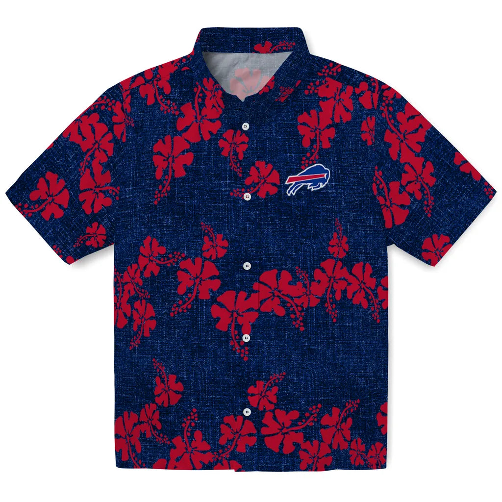 Buffalo Bills Hawaiian Shirt - 50th State Flower | Moonbestprint