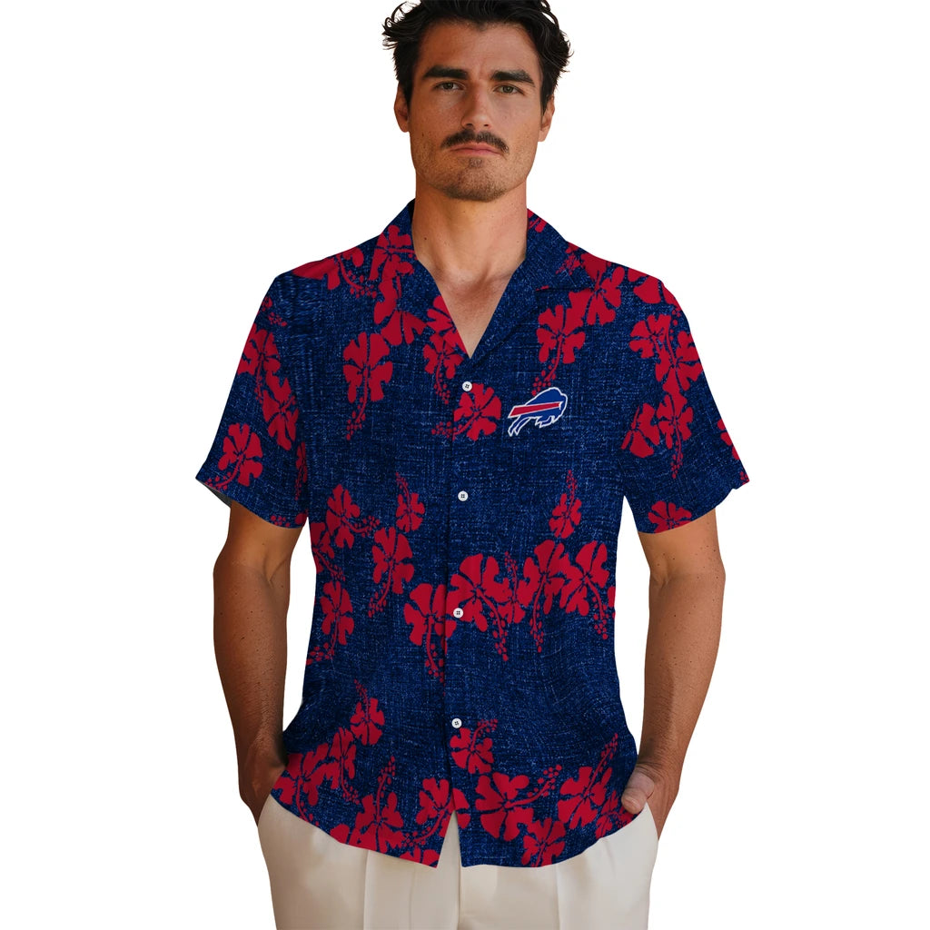 Buffalo Bills Hawaiian Shirt - 50th State Flower | Moonbestprint