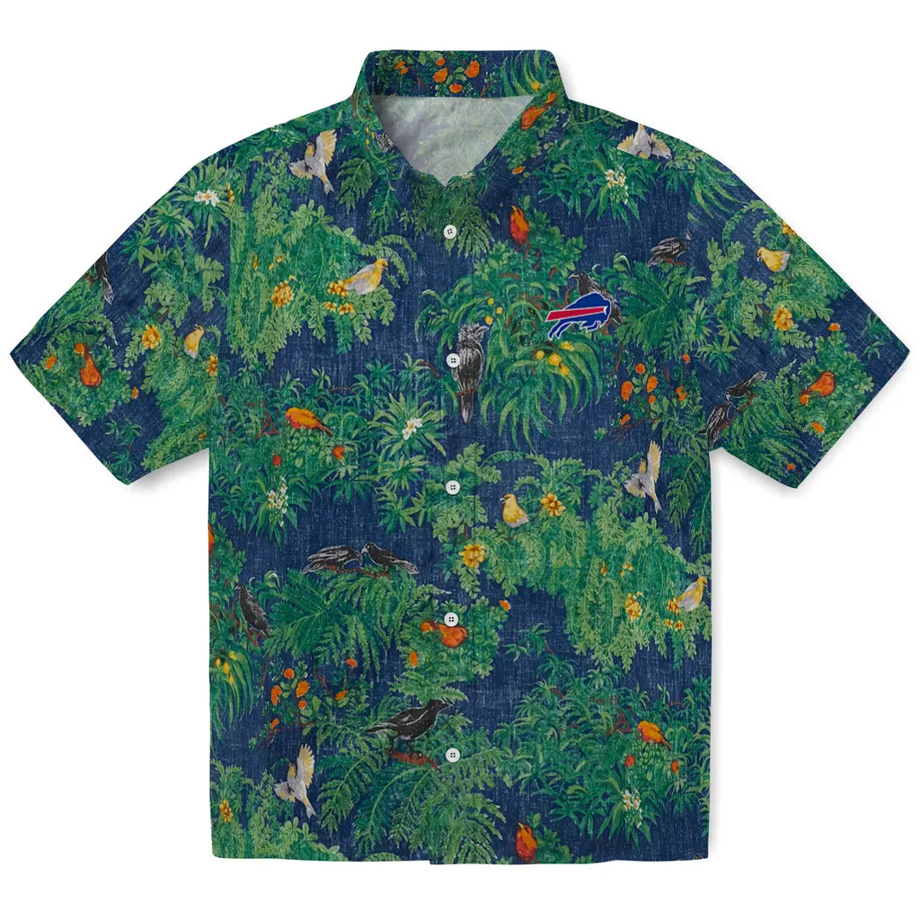 Buffalo Bills Hawaiian Shirt - Bird Canopy | Moonbestprint