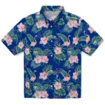 Buffalo Bills Hawaiian Shirt - Flamingo and Hibiscus | Moonbestprint