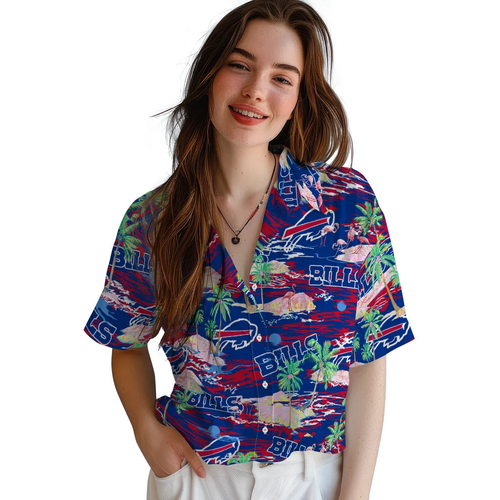Buffalo Bills Flamingo Retreat 2026 Hawaiian Shirt – Moonbestprint