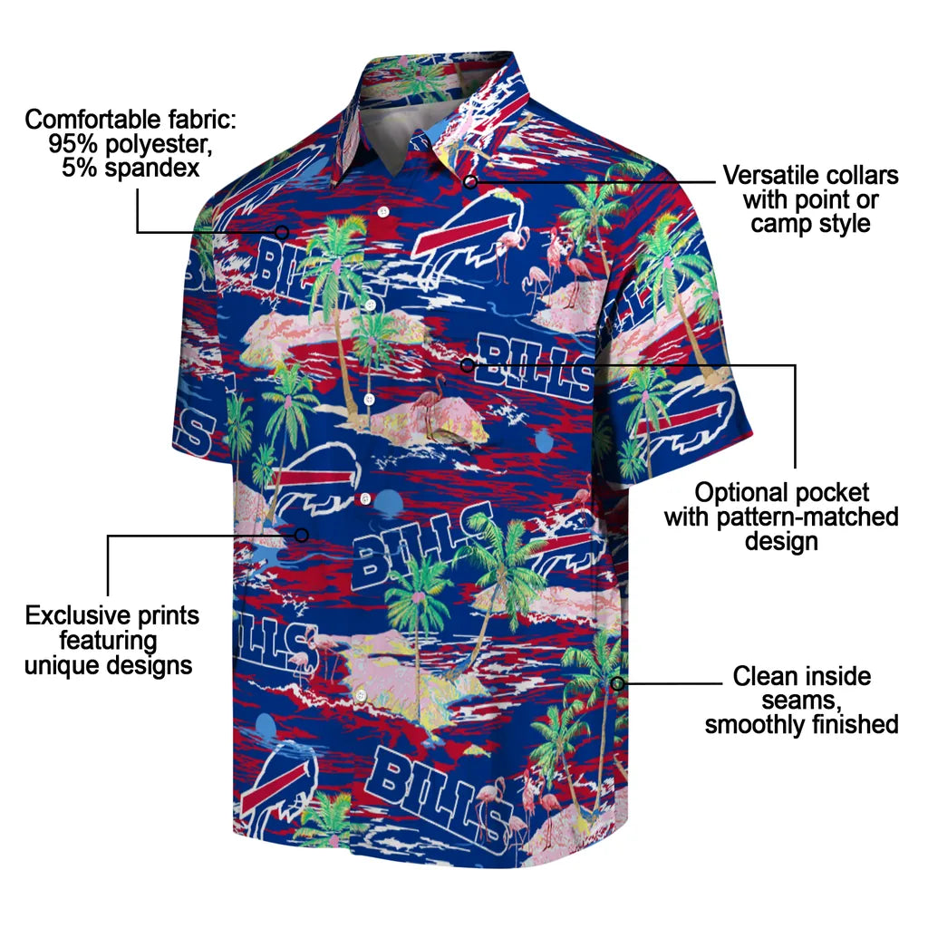 Buffalo Bills Flamingo Retreat 2026 Hawaiian Shirt – Moonbestprint