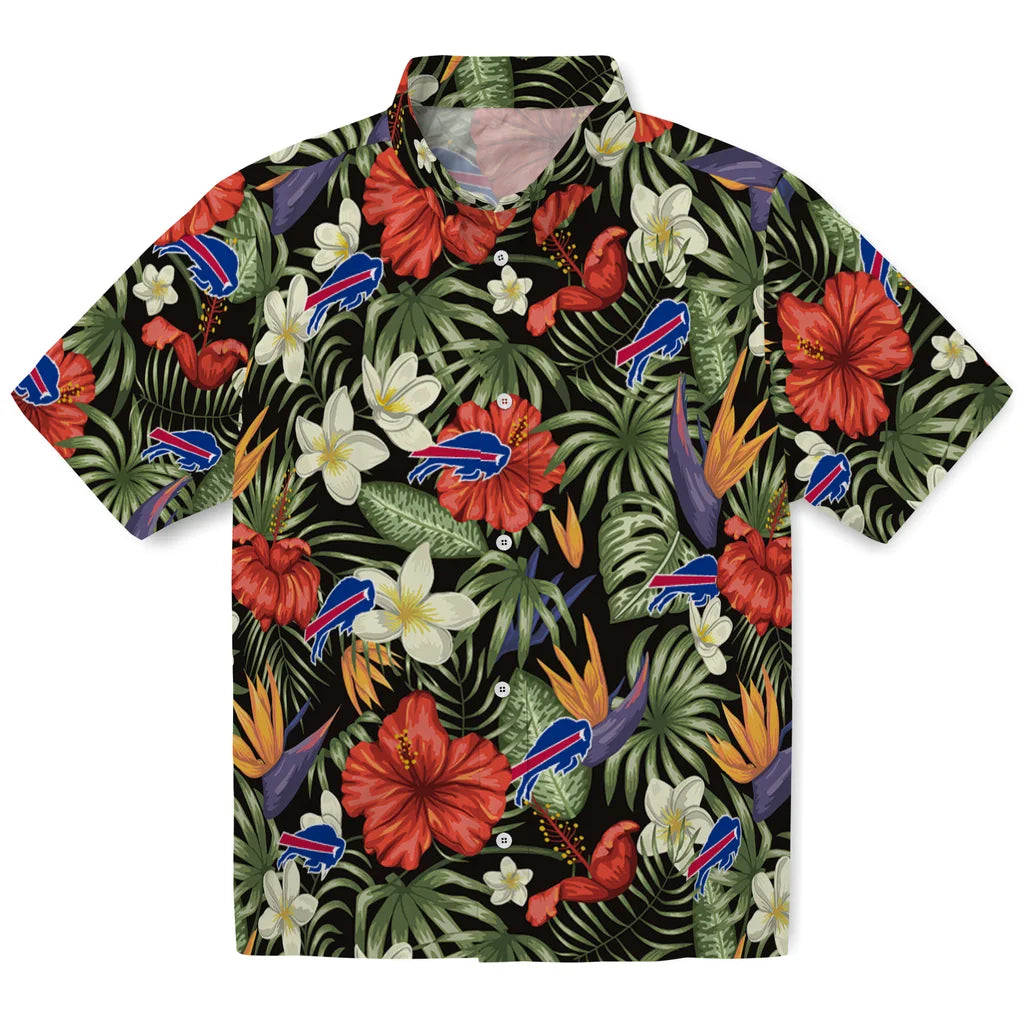 Buffalo Bills Hawaiian Shirt - Hawaii Floral Hibiscus | Moonbestprint