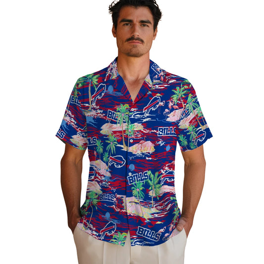 Buffalo Bills Hawaiian Shirt - Hawaii Island | Moonbestprint