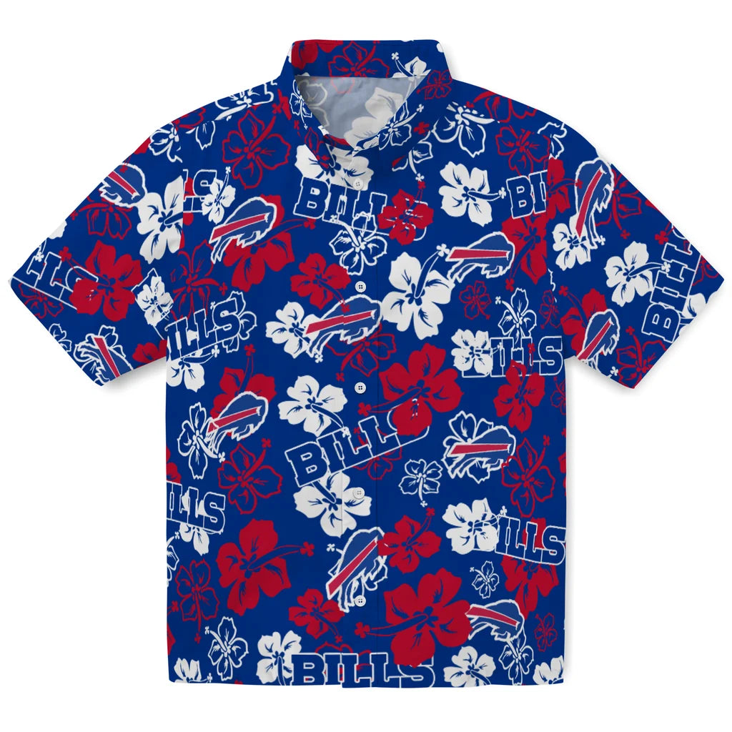 Buffalo Bills Hibiscus Bloom Hawaiian Shirt – Moonbestprint
