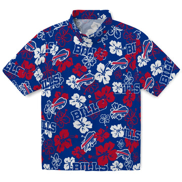 Buffalo Bills Hibiscus Bloom Hawaiian Shirt – Moonbestprint