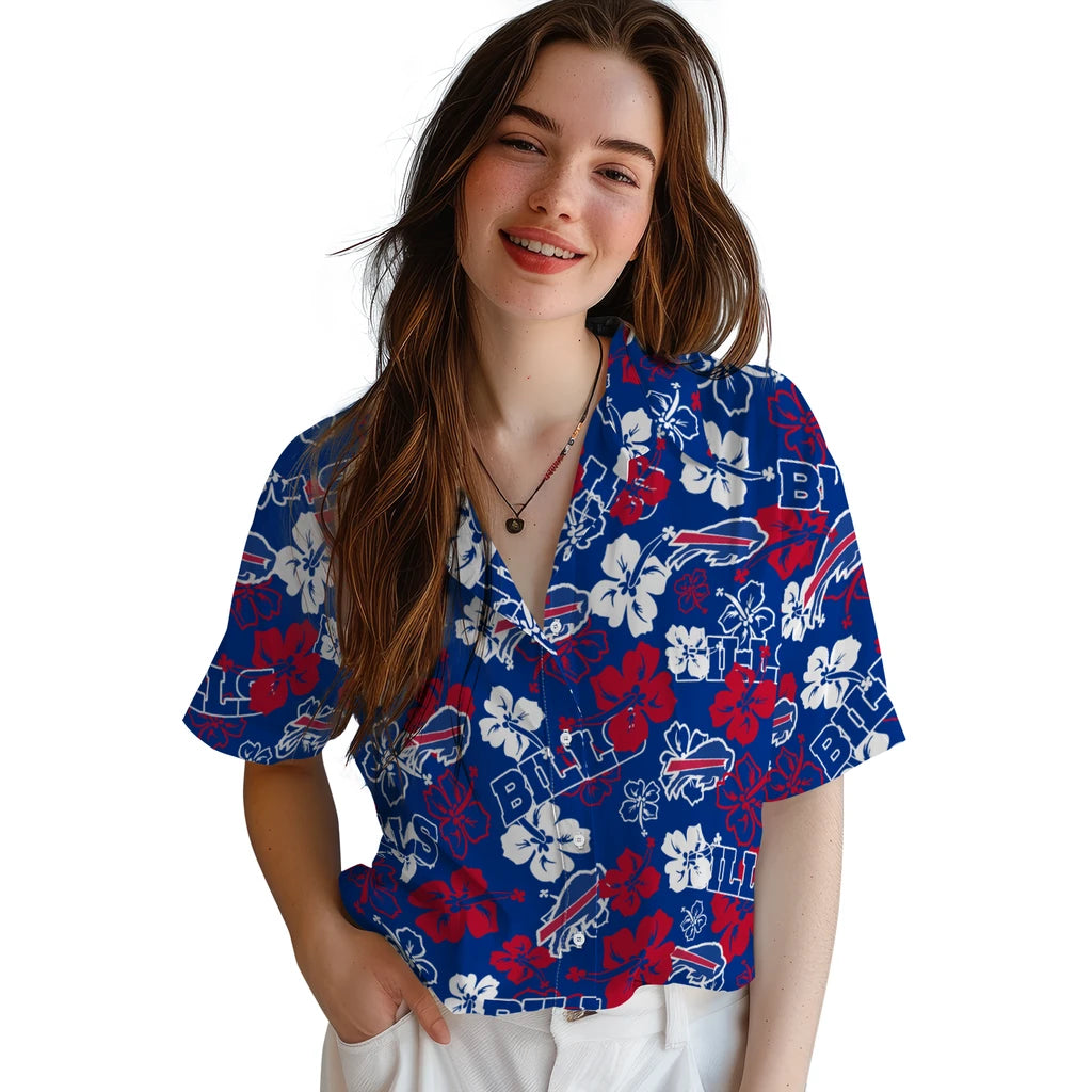 Buffalo Bills Hibiscus Bloom Hawaiian Shirt – Moonbestprint