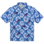 Buffalo Bills Hawaiian Shirt - Hibiscus Cluster | Moonbestprint