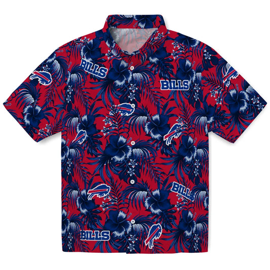 Buffalo Bills Hawaiian Shirt - Hibiscus Exotic | Moonbestprint