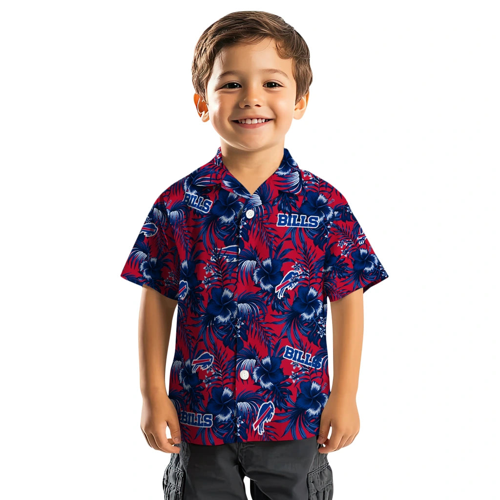 Buffalo Bills Hawaiian Shirt - Hibiscus Exotic | Moonbestprint