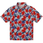 Buffalo Bills Hawaiian Shirt - Hibiscus Fiesta | Moonbestprint