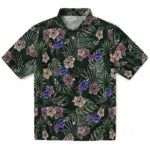 Buffalo Bills Hawaiian Shirt - Hibiscus Leaves Pattern | Moonbestprint