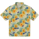 Buffalo Bills Hawaiian Shirt - Hibiscus Mood | Moonbestprint