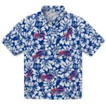 Buffalo Bills Hawaiian Shirt - Hibiscus Motif | Moonbestprint
