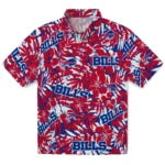 Buffalo Bills Hawaiian Shirt - Hibiscus Overlay | Moonbestprint