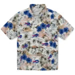 Buffalo Bills Hawaiian Shirt - Hibiscus Seaside | Moonbestprint
