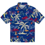 Buffalo Bills Hawaiian Shirt - Palm Tree Island | Moonbestprint