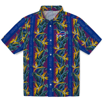Buffalo Bills Hawaiian Shirt - Paradise Vines | Moonbestprint
