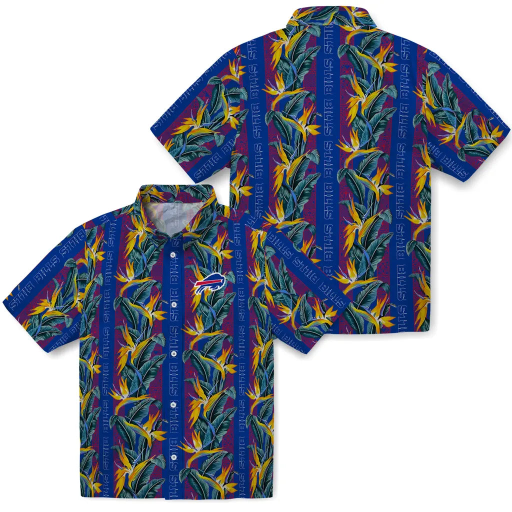 Buffalo Bills Hawaiian Shirt - Paradise Vines | Moonbestprint