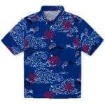 Buffalo Bills Hawaiian Shirt - Wave Palm | Moonbestprint