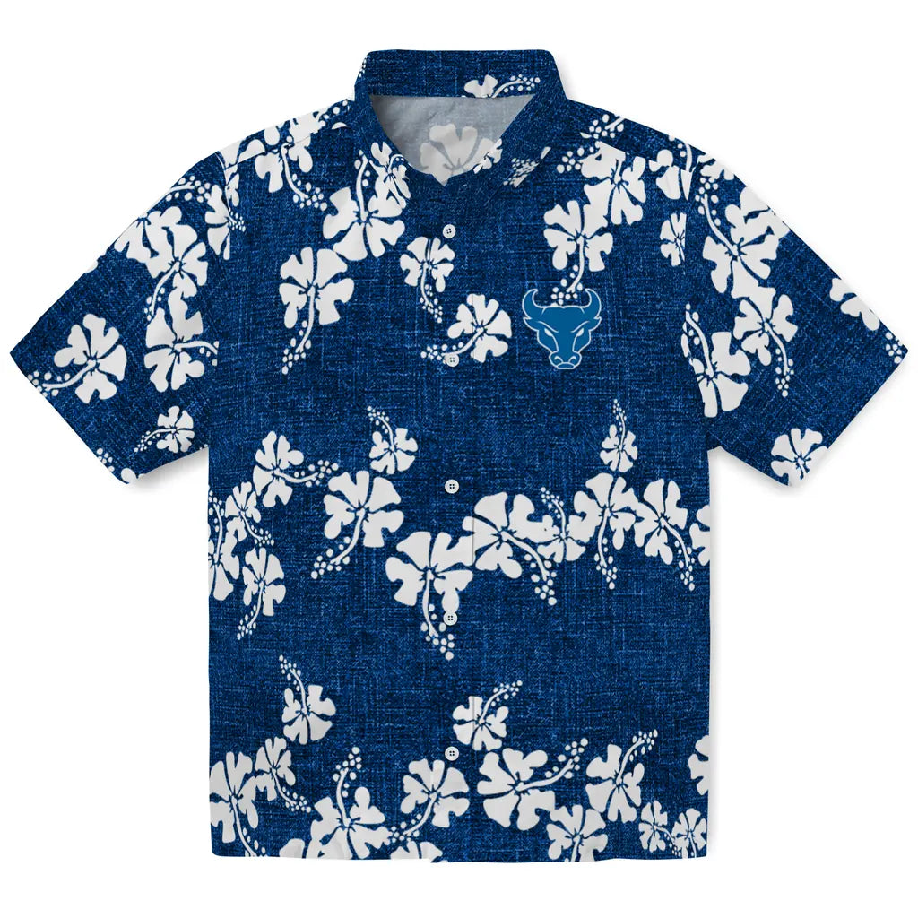 Buffalo Bulls Hawaiian Shirt - 50th State Flower | Moonbestprint