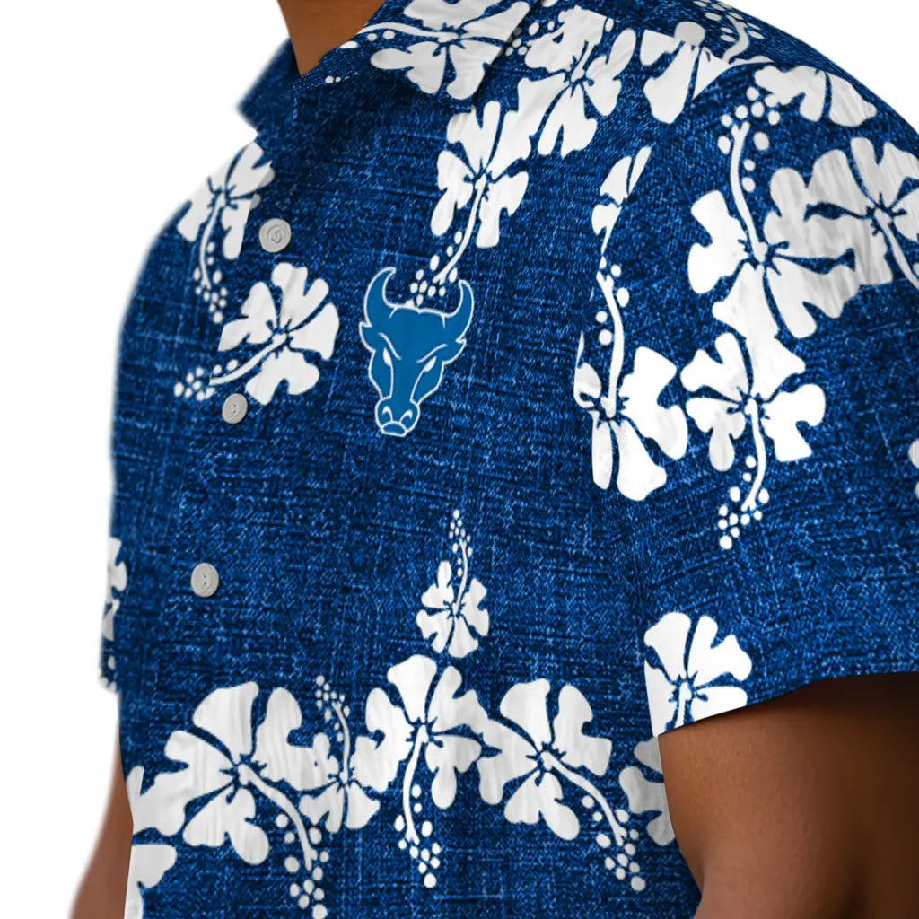 Buffalo Bulls Hawaiian Shirt - 50th State Flower | Moonbestprint