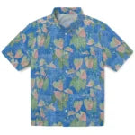 Buffalo Bulls Hawaiian Shirt - Anthurium Overlay | Moonbestprint