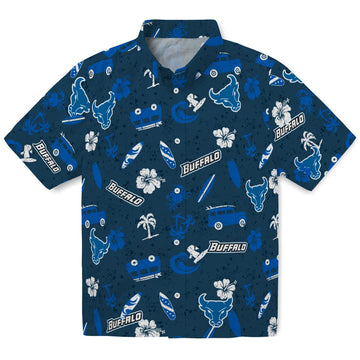 Buffalo Bulls Hawaiian Shirt - Beach Vibe | Moonbestprint