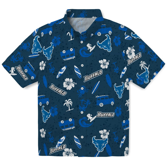Buffalo Bulls Hawaiian Shirt - Beach Vibe | Moonbestprint