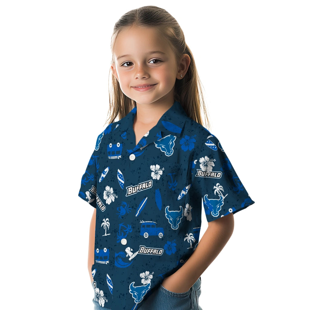 Buffalo Bulls Hawaiian Shirt - Beach Vibe | Moonbestprint