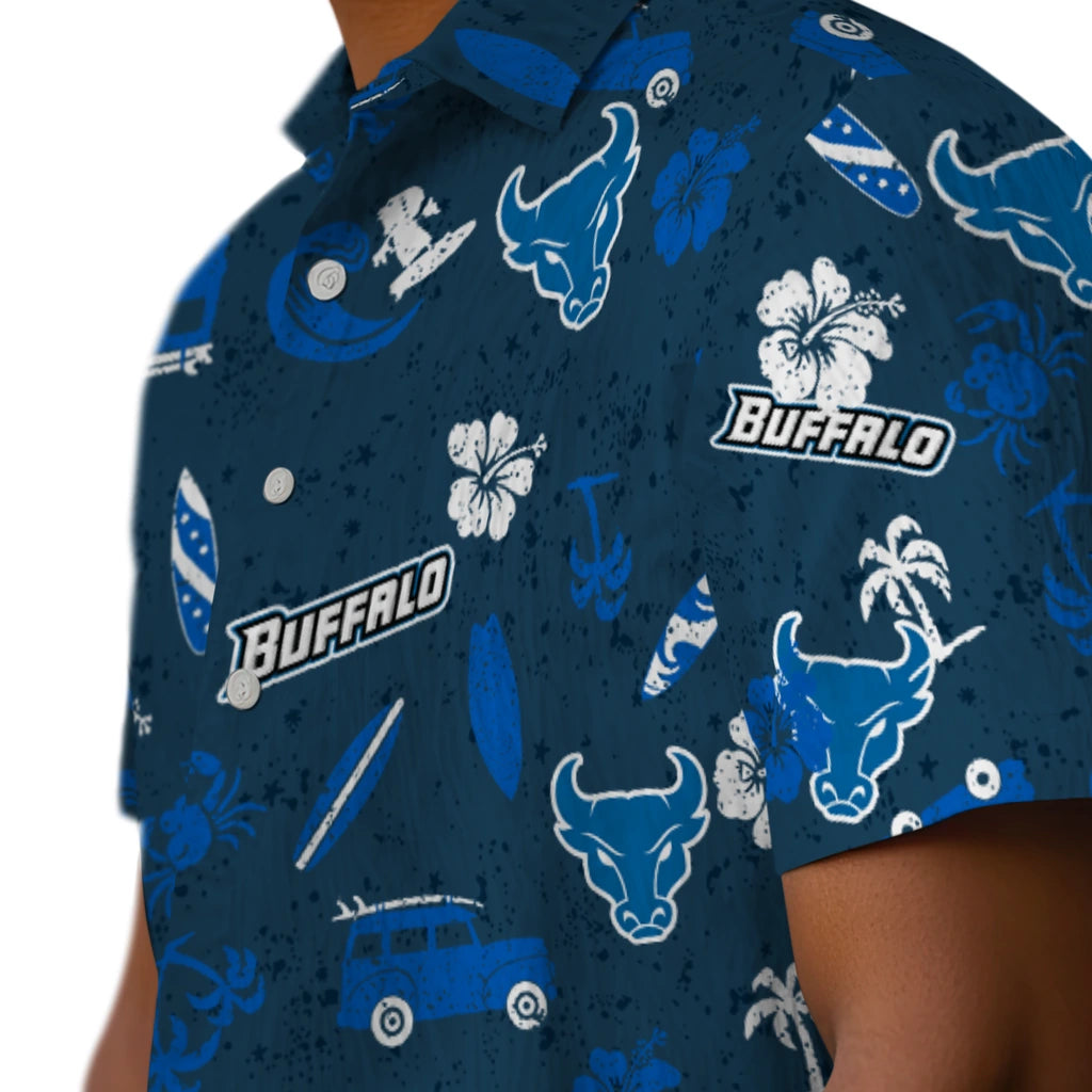 Buffalo Bulls Hawaiian Shirt - Beach Vibe | Moonbestprint