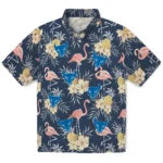 Buffalo Bulls Hawaiian Shirt - Flamingo Hibiscus | Moonbestprint