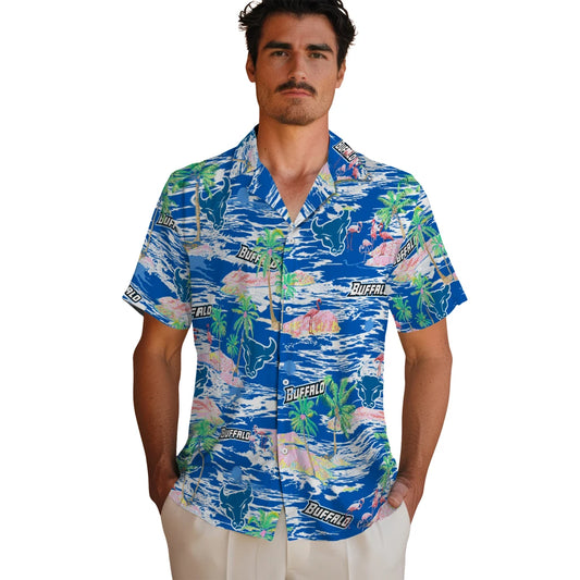 Buffalo Bulls Hawaiian Shirt - Hawaii Island | Moonbestprint