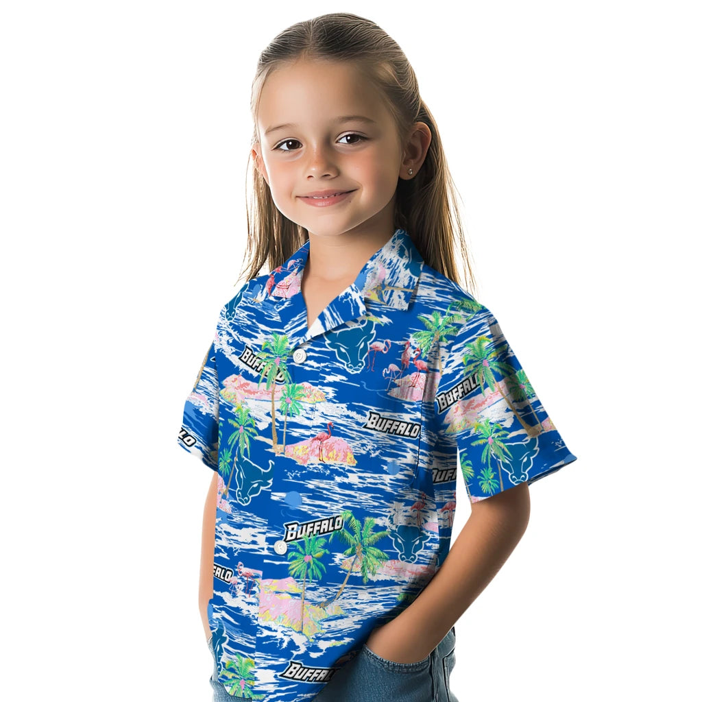 Buffalo Bulls Hawaiian Shirt - Hawaii Island | Moonbestprint