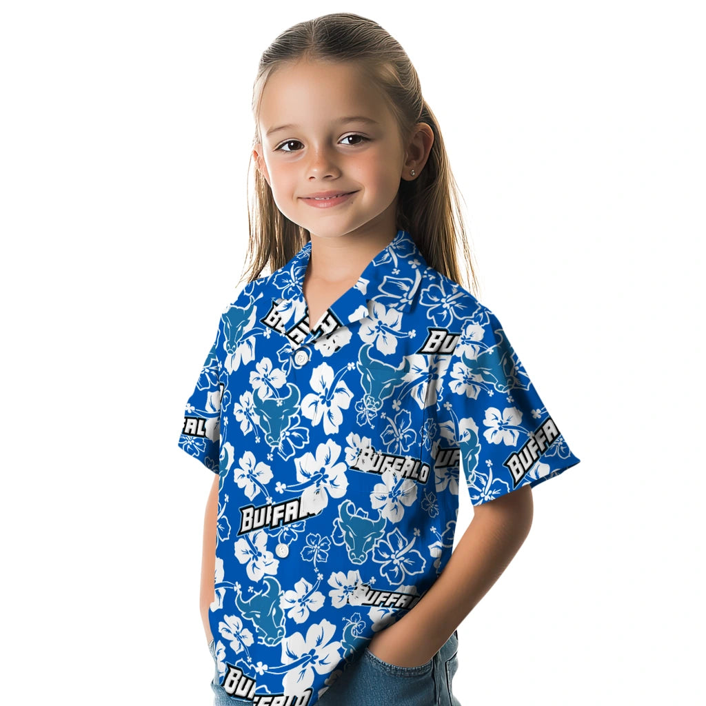 Buffalo Bulls Hibiscus Bloom Hawaiian Shirt – Moonbestprint