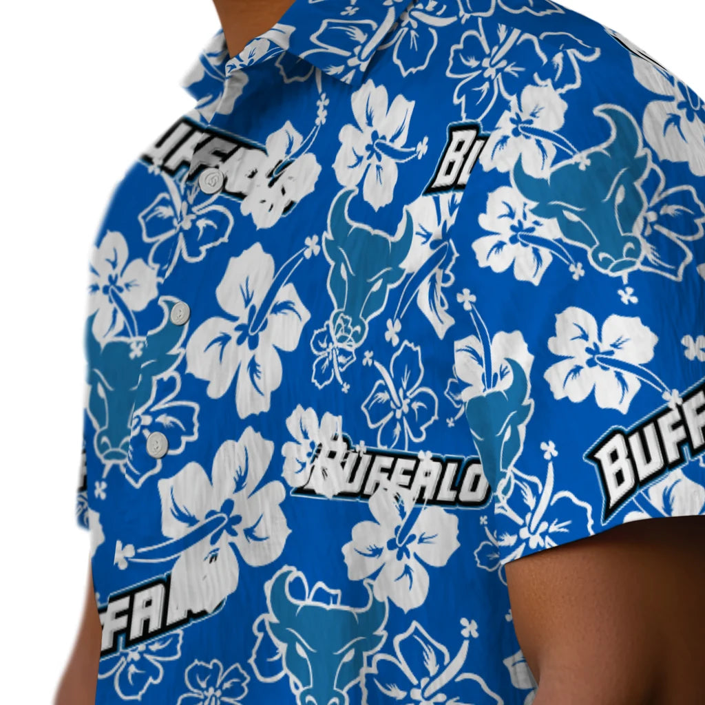 Buffalo Bulls Hibiscus Bloom Hawaiian Shirt – Moonbestprint