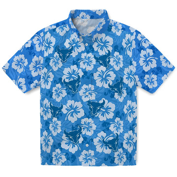 Buffalo Bulls Hawaiian Shirt - Hibiscus Cluster | Moonbestprint