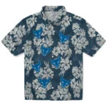 Buffalo Bulls Hawaiian Shirt - Hibiscus Flowers | Moonbestprint