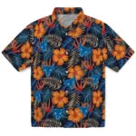 Buffalo Bulls Hawaiian Shirt - Hibiscus Foliage | Moonbestprint