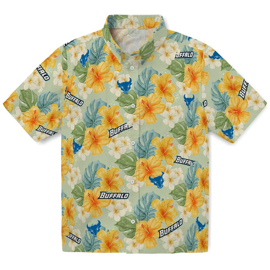 Buffalo Bulls Hawaiian Shirt - Hibiscus Mood | Moonbestprint