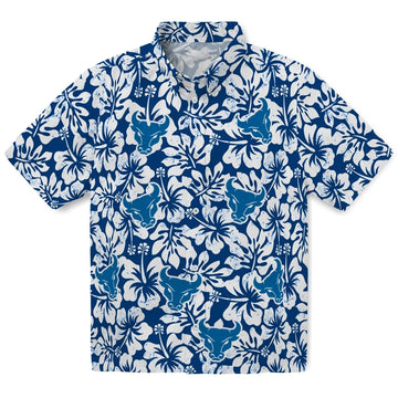 Buffalo Bulls Hawaiian Shirt - Hibiscus Motif | Moonbestprint