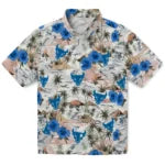 Buffalo Bulls Hawaiian Shirt - Hibiscus Seaside | Moonbestprint