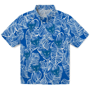 Buffalo Bulls Hawaiian Shirt - Leaf Outline | Moonbestprint