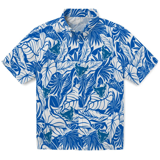 Buffalo Bulls Hawaiian Shirt - Monstera Layer | Moonbestprint