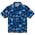Buffalo Bulls Hawaiian Shirt - Palm And Clouds | Moonbestprint