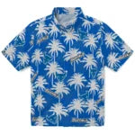 Buffalo Bulls Hawaiian Shirt - Palm Tree Motif | Moonbestprint