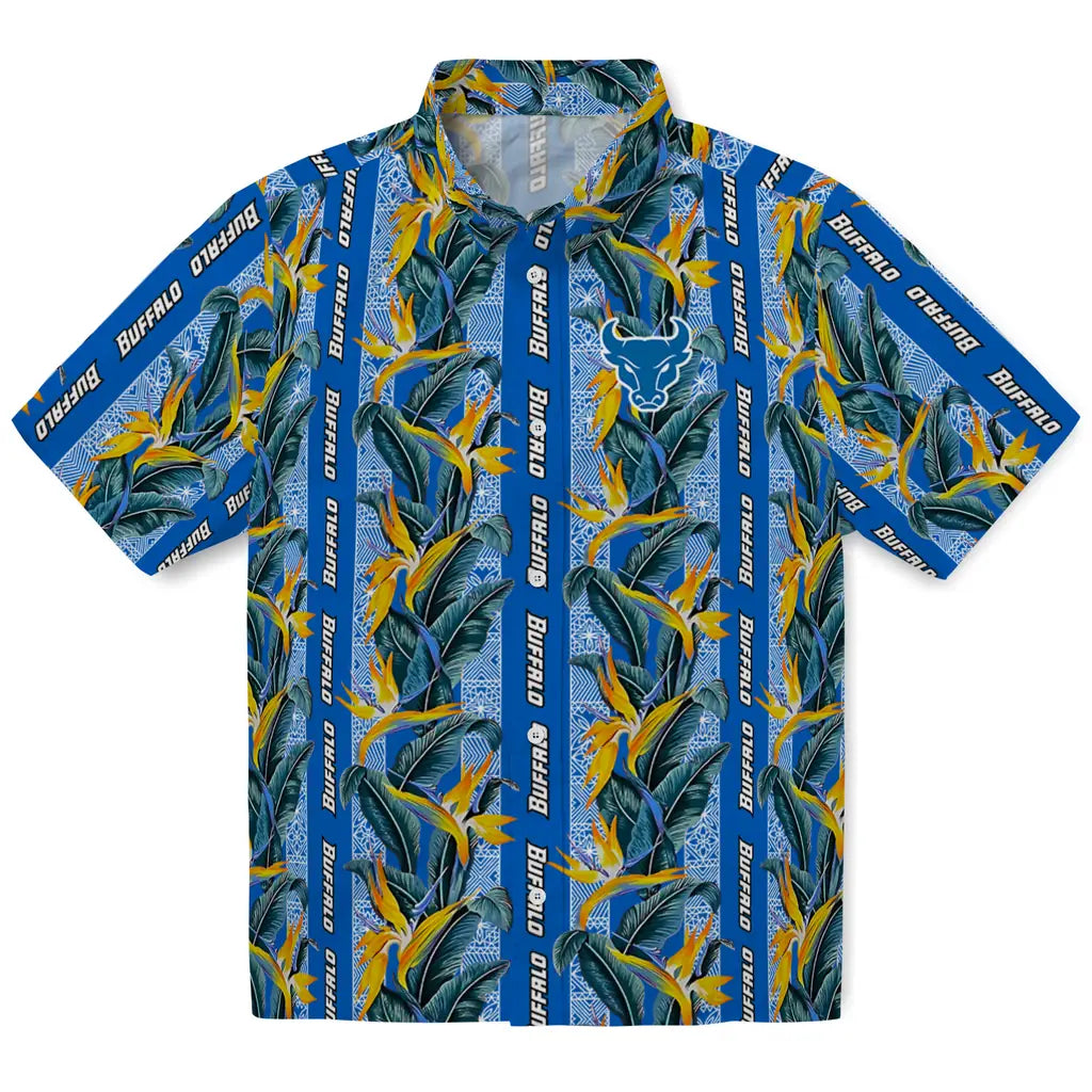 Buffalo Bulls Hawaiian Shirt - Paradise Vines | Moonbestprint