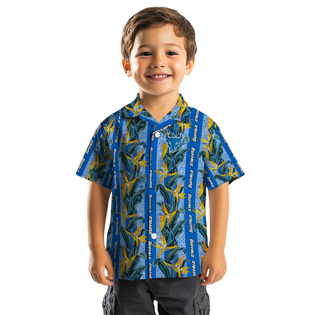 Buffalo Bulls Hawaiian Shirt - Paradise Vines | Moonbestprint