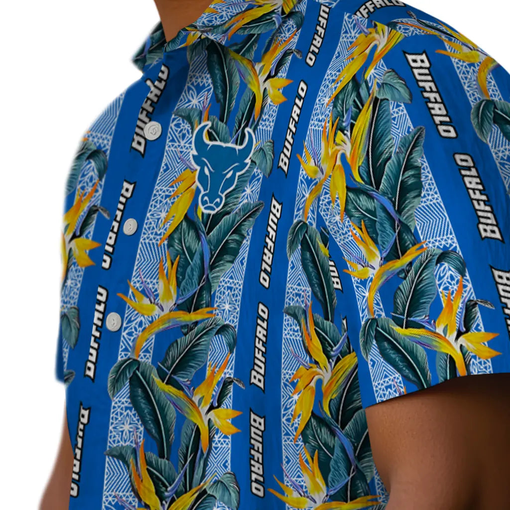 Buffalo Bulls Hawaiian Shirt - Paradise Vines | Moonbestprint